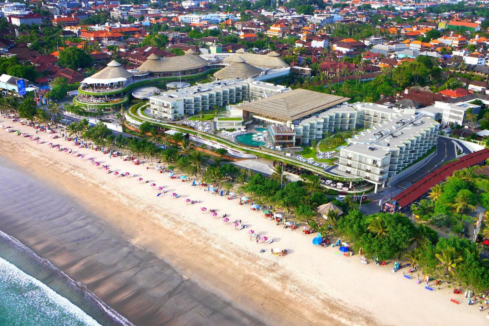 Sheraton Bali Kuta Resort Εξωτερικό φωτογραφία Aerial view of the resort