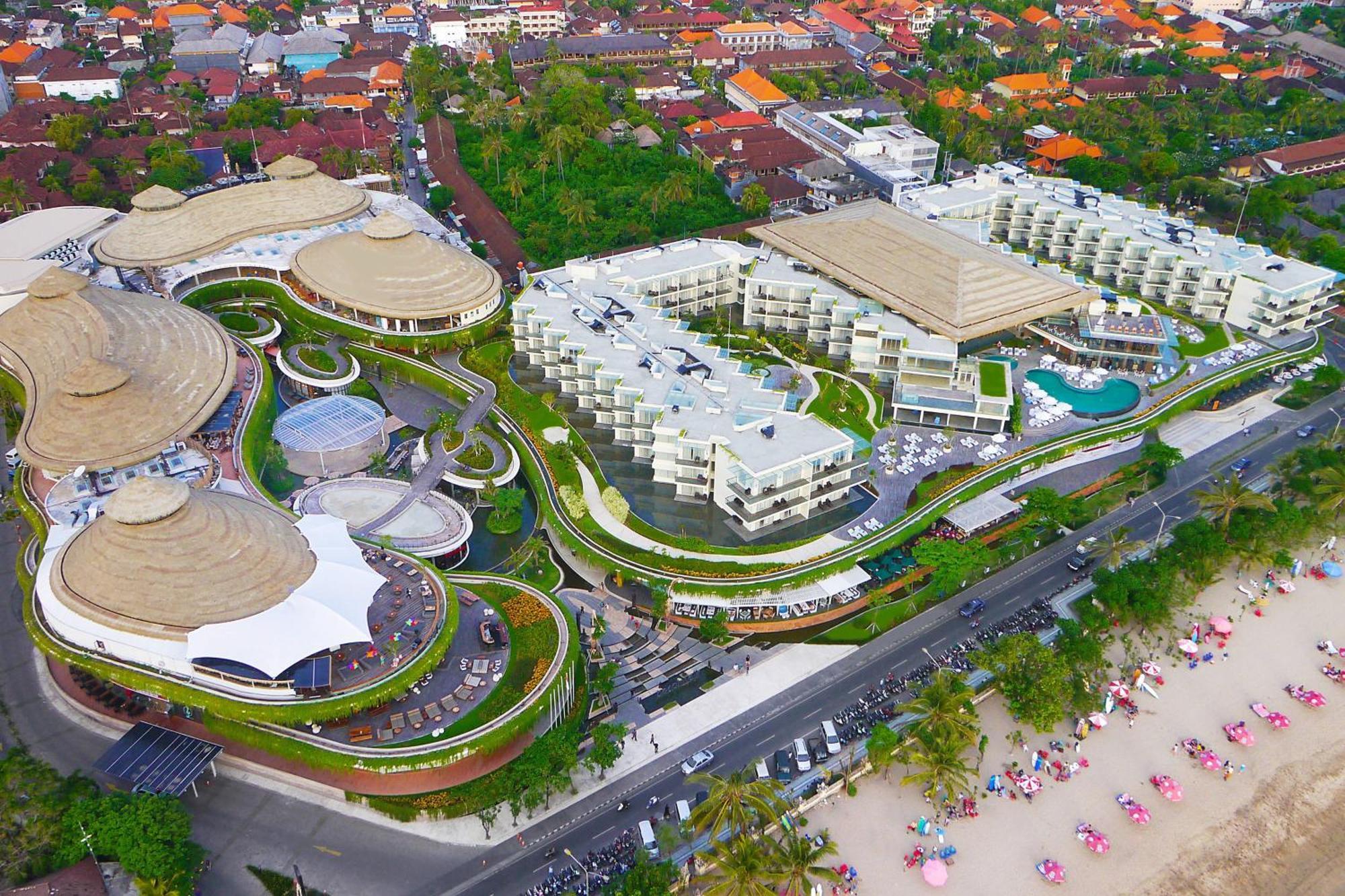 Sheraton Bali Kuta Resort Εξωτερικό φωτογραφία Aerial view of the resort